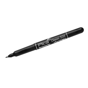 Pica Classic Permanent Pen schwarz "F" - 0.7mm